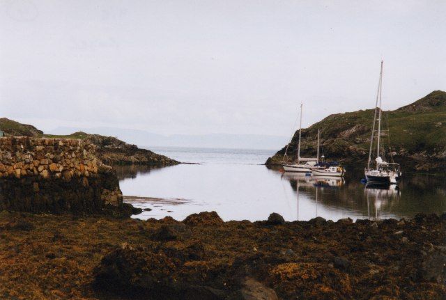 Moorings at Roghadal