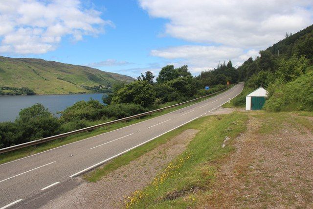 Southwards on the eastern shore of Loch Broom.
