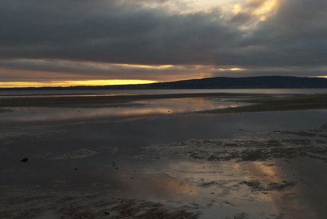 Dornoch Sands at Sunset