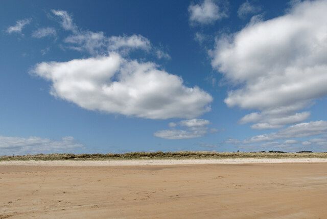 Sand, sky and dunes, Dornoch