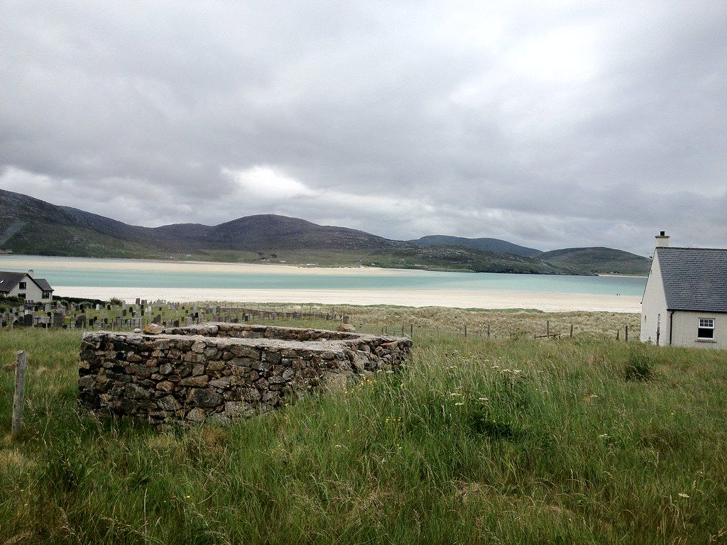 Embryonic dunes beside Losgaintir cemetery