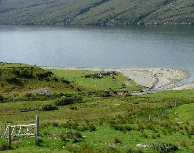 Ruins by the shore