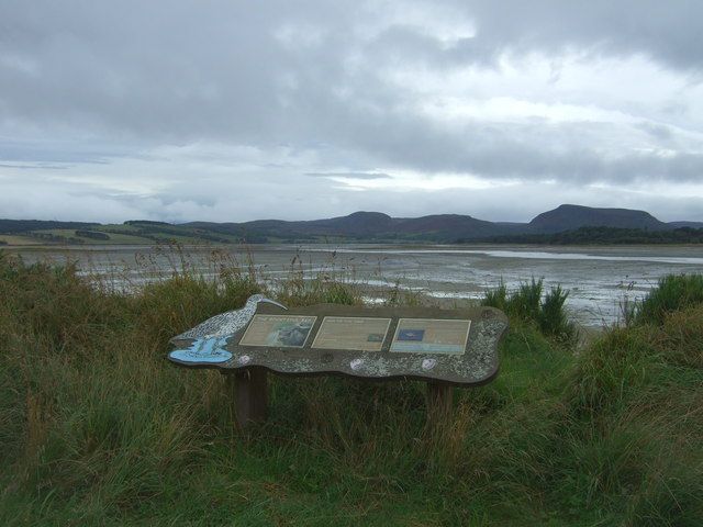 Picnic area on the shores of Loch Fleet