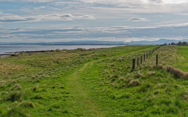 Shore path from Dunrobin to Golspie