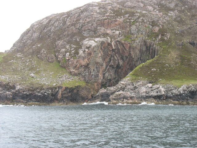 The north-west coast of Scarp