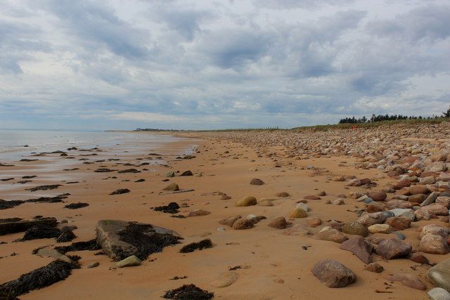 The Beach North of Brora Golf Course