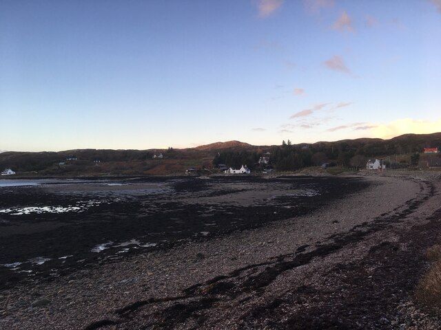 Shoreline at Inverkirkaig