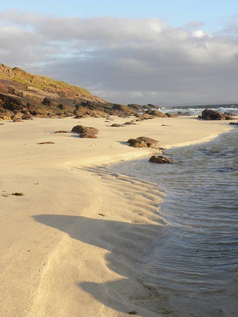 On Balchladich Bay beach