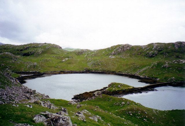 Lobster Ponds on Pabbay Mor