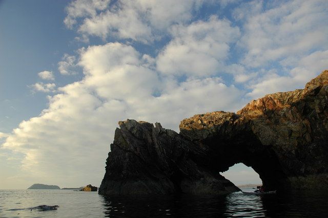 Lagoon on Pabbay Beag