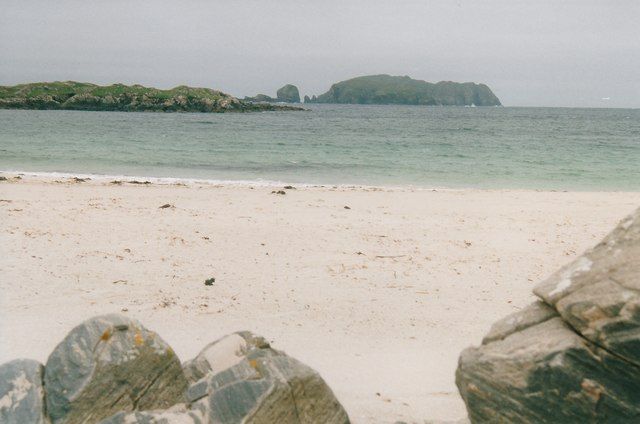 The view from the beach