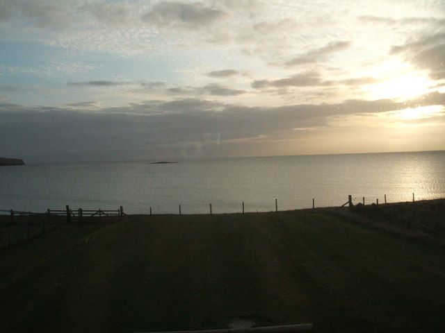 Morning view from Broad Bay House, Bac, Lewis