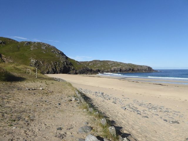 The beach at Dalmore Bay