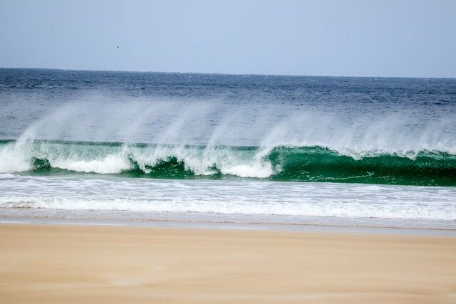 Waves at Traigh Mhòr beach, Isle of Lewis