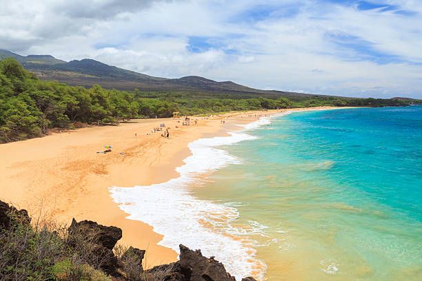 Night sky at Makena Beach (Unsplash)
