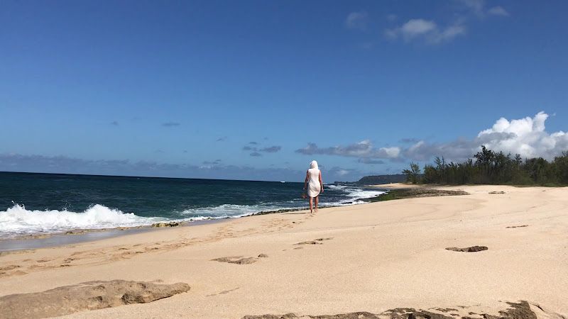 Walk along the North Shore - Haleiwa to Laniakea Beach