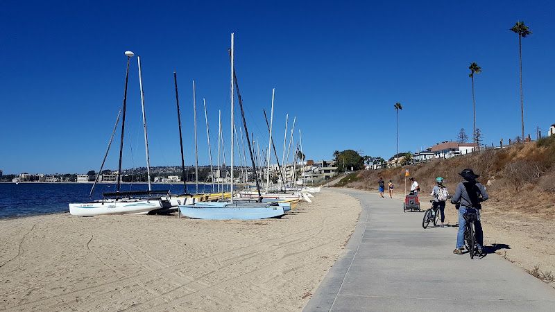 Alkali Heath Ocean Beach Bike Path San Diego, CA