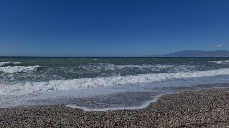 Foto de la foto en la playa