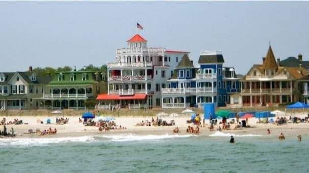 At the beach in Cape May