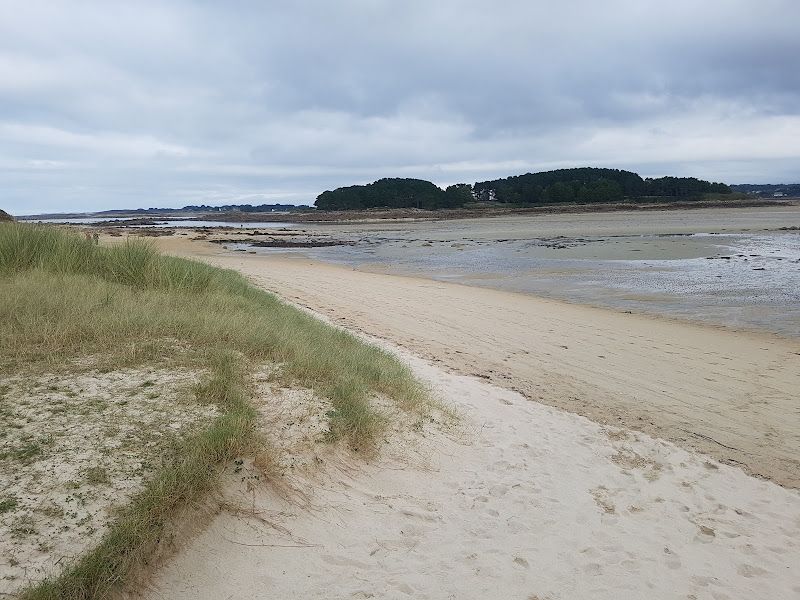 La plage à