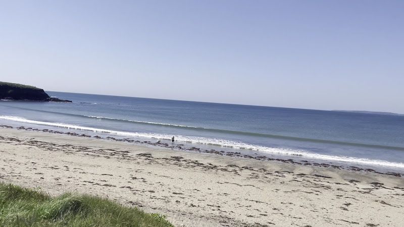Road by the beach at Garretstown
