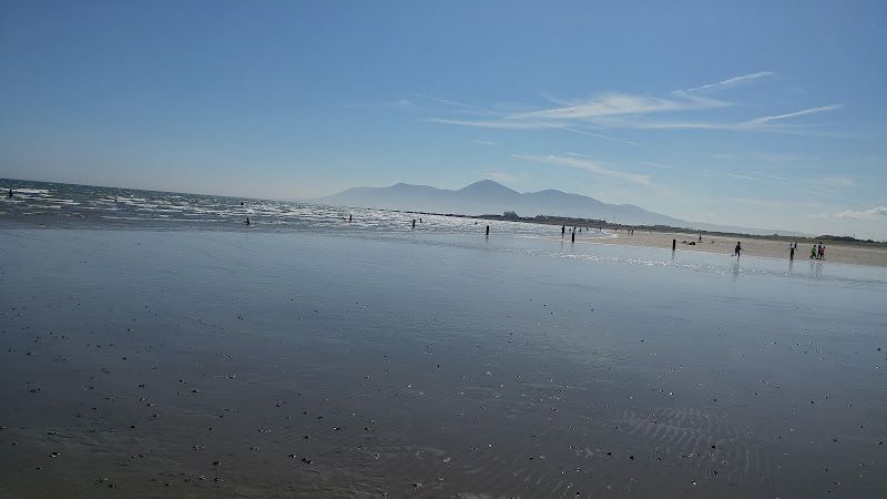 Entrance to the Tyrella Beach Car Park