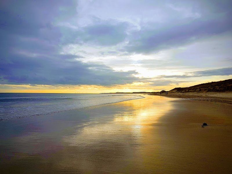 Chevington Burn at Druridge Bay
