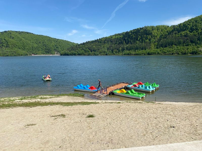 Plaża nad Jeziorem Klimkowskim