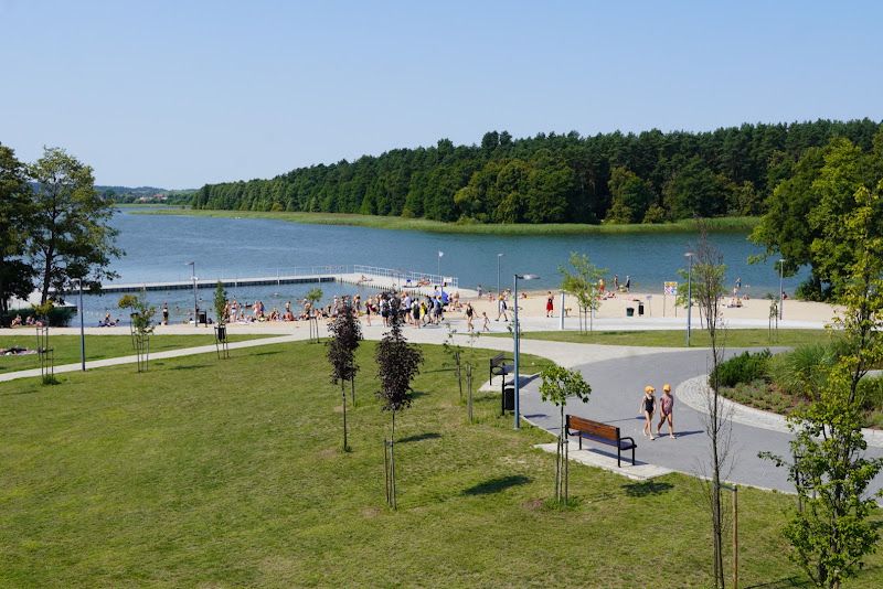 Plaża wiejska Jezioro Szarek