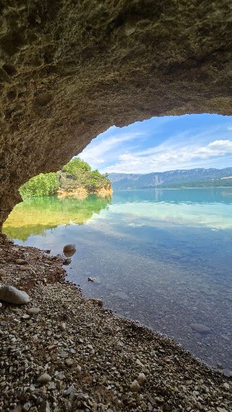 Beach Sainte-Croix-du-Verdon