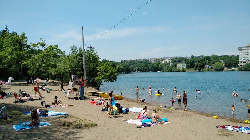 Public beach and boat launch