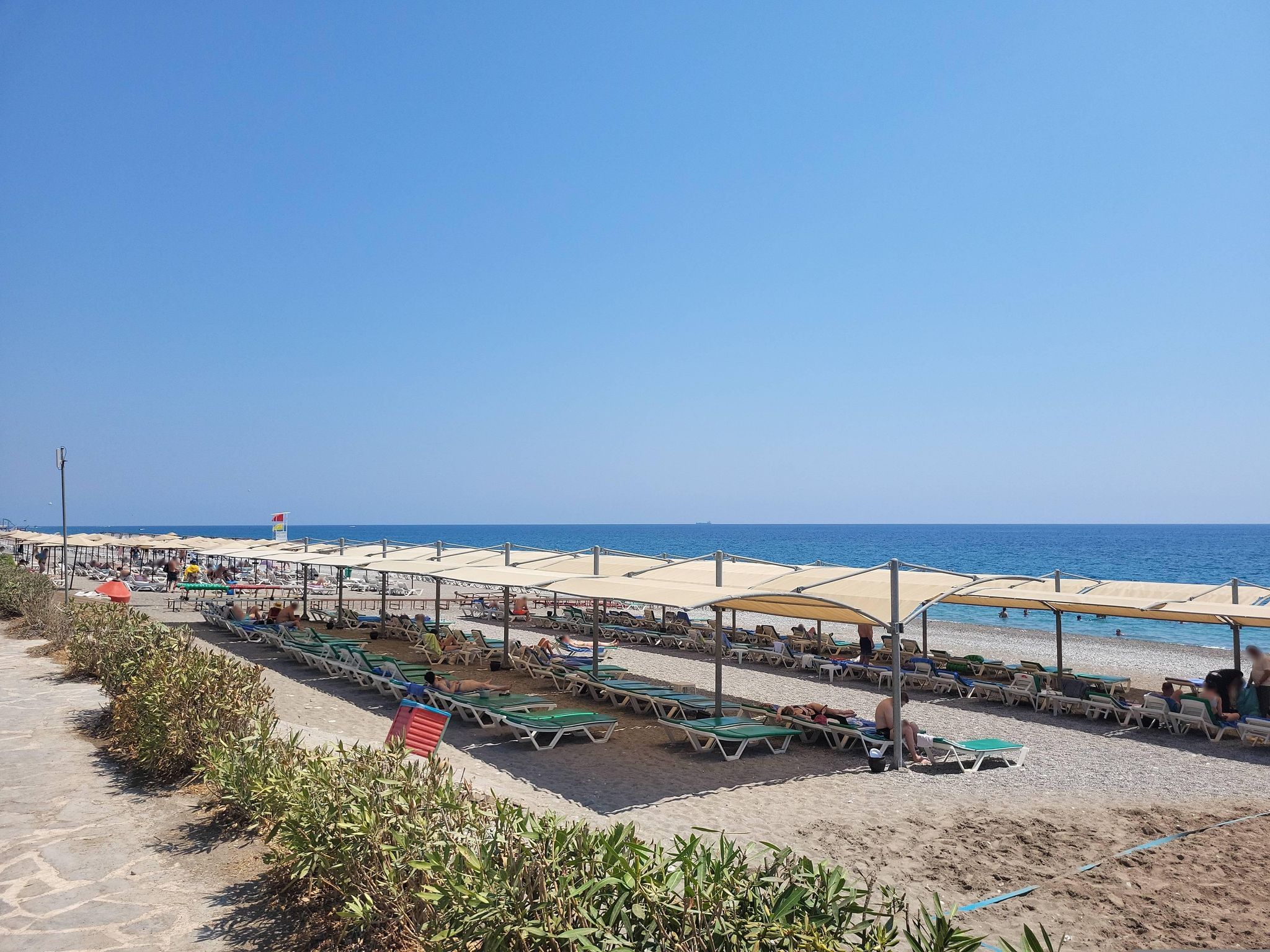 Paid Istanbul Hotel's Beach
