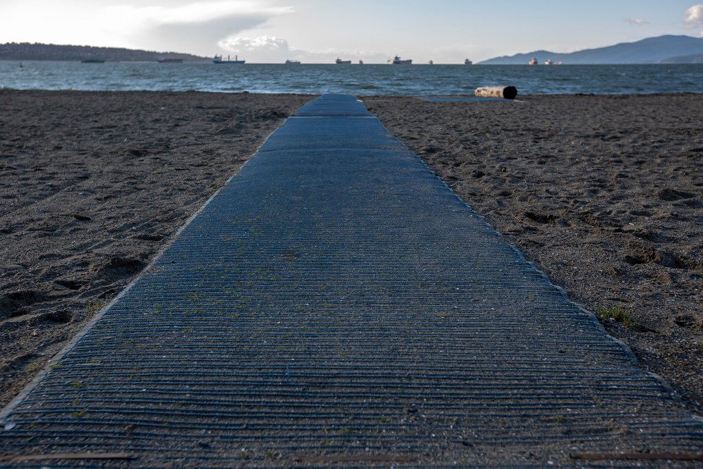 Accessible beach
