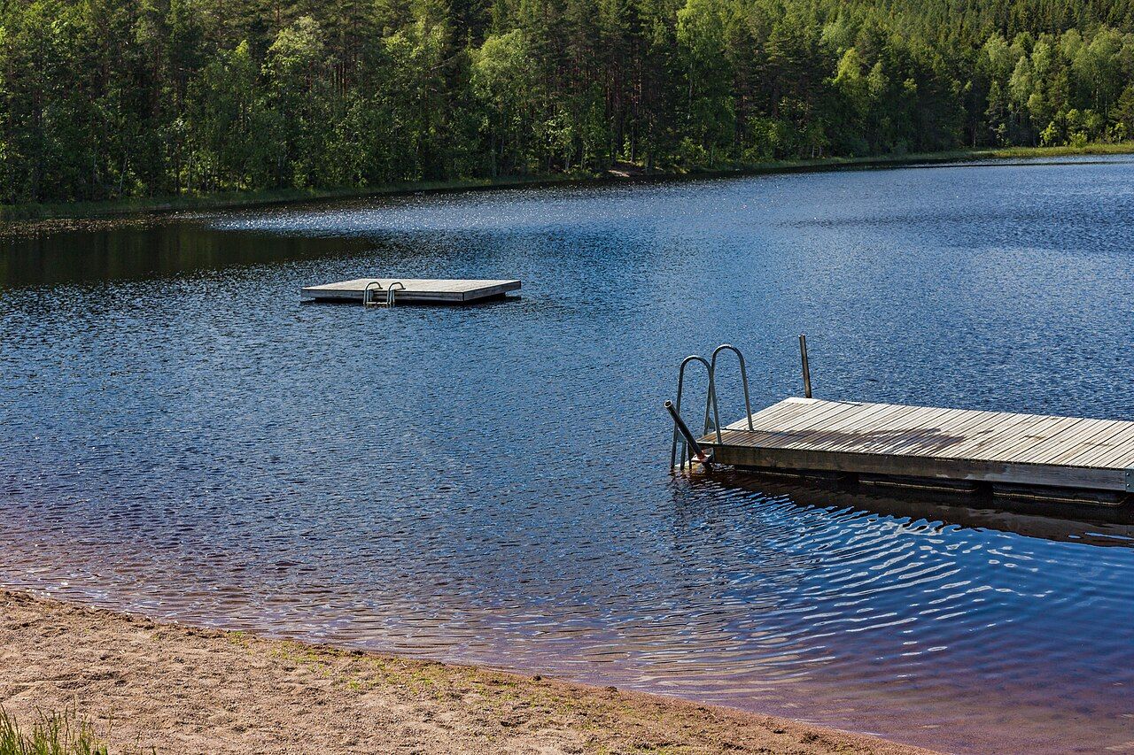 Kuppdammens badplats