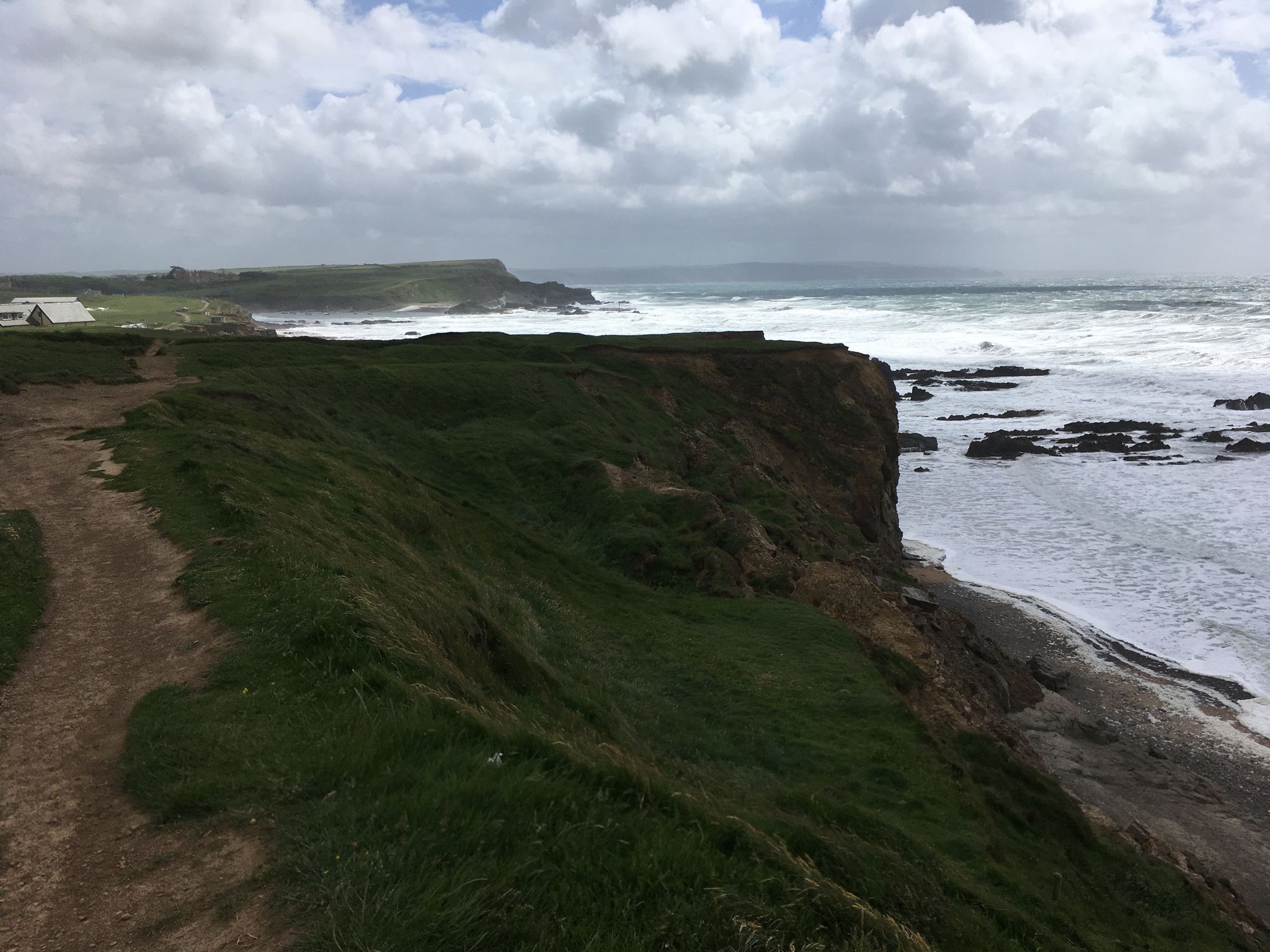 Maer Low Cliff beach