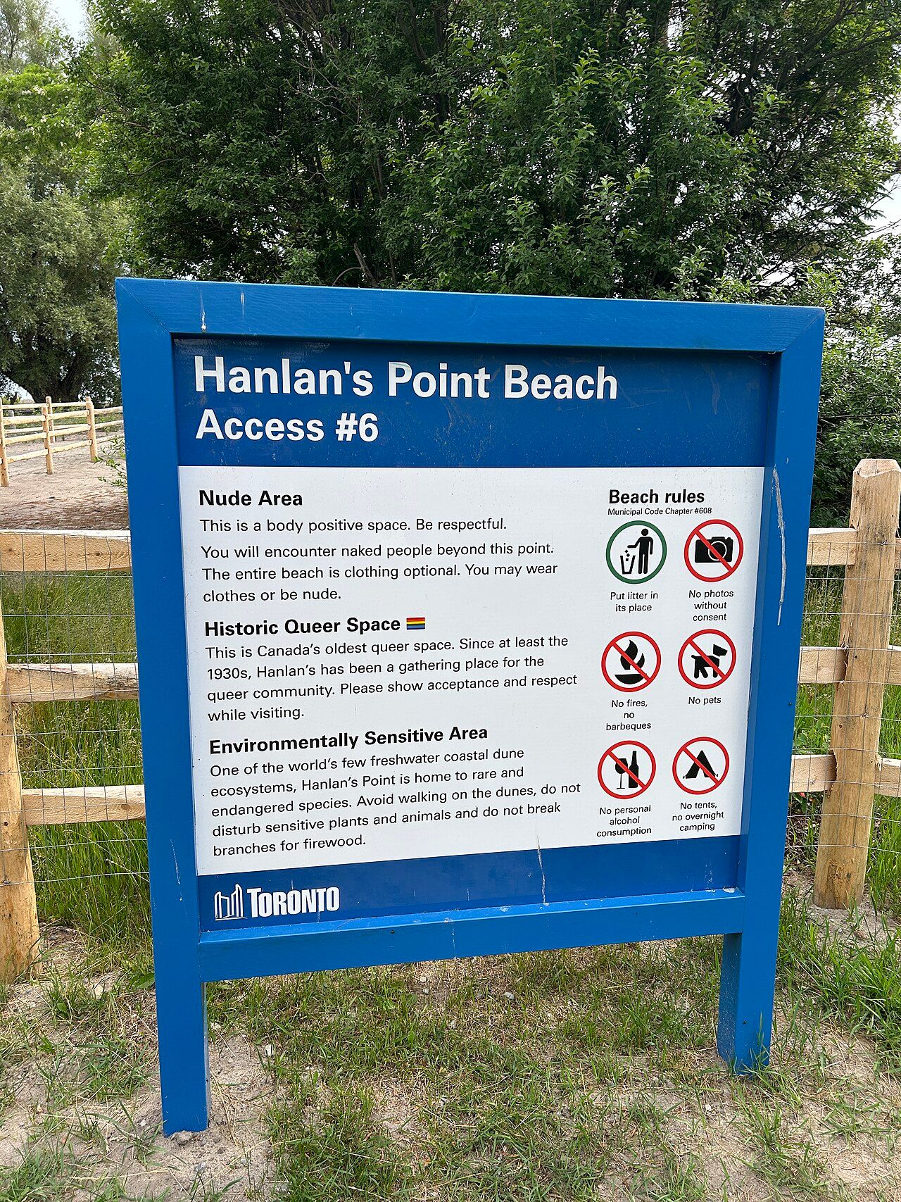 Hanlan's Point Nude Beach