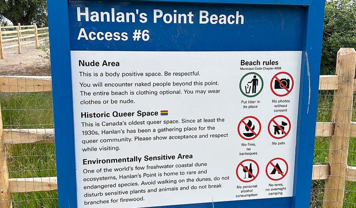Hanlan's Point Nude Beach