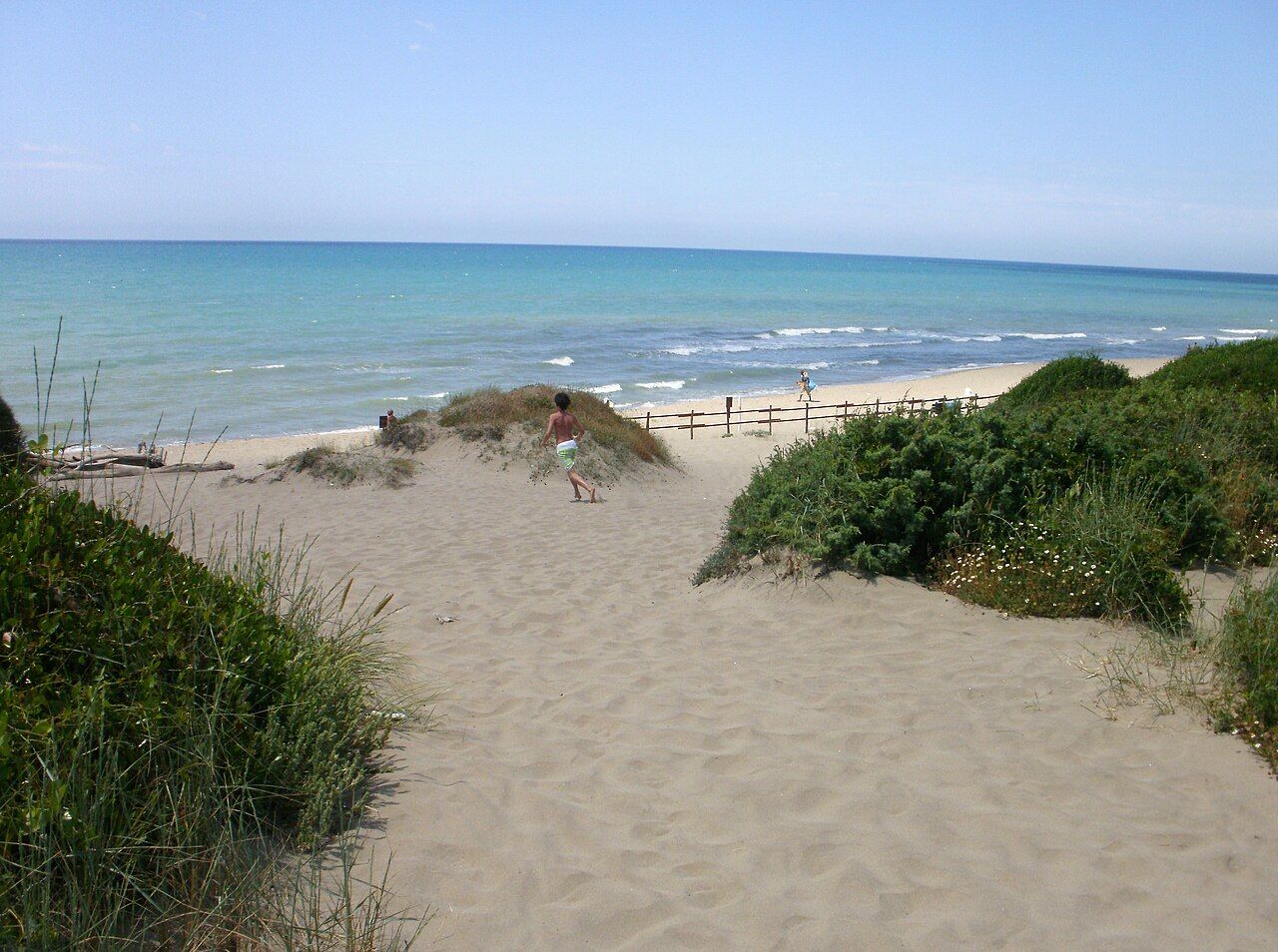 Spiaggia libera di Capocotta