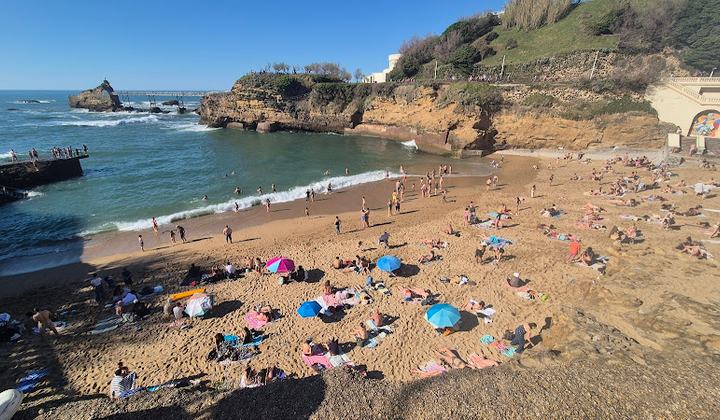 Plage du port Vieux, Biarritz