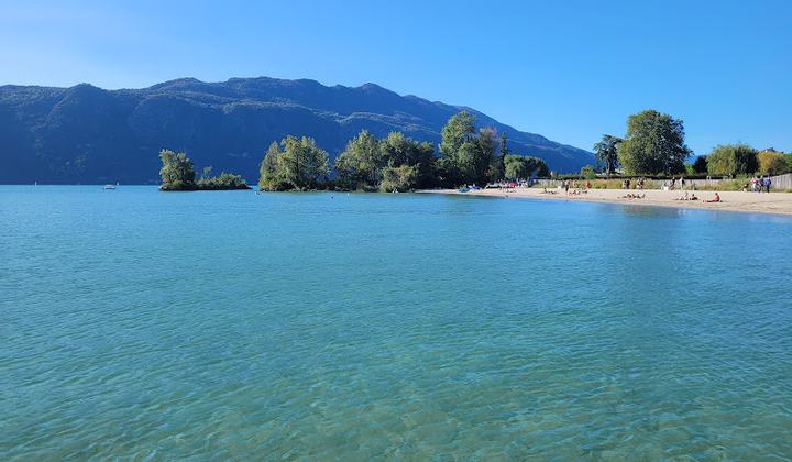 Plage d'Aix les Bains