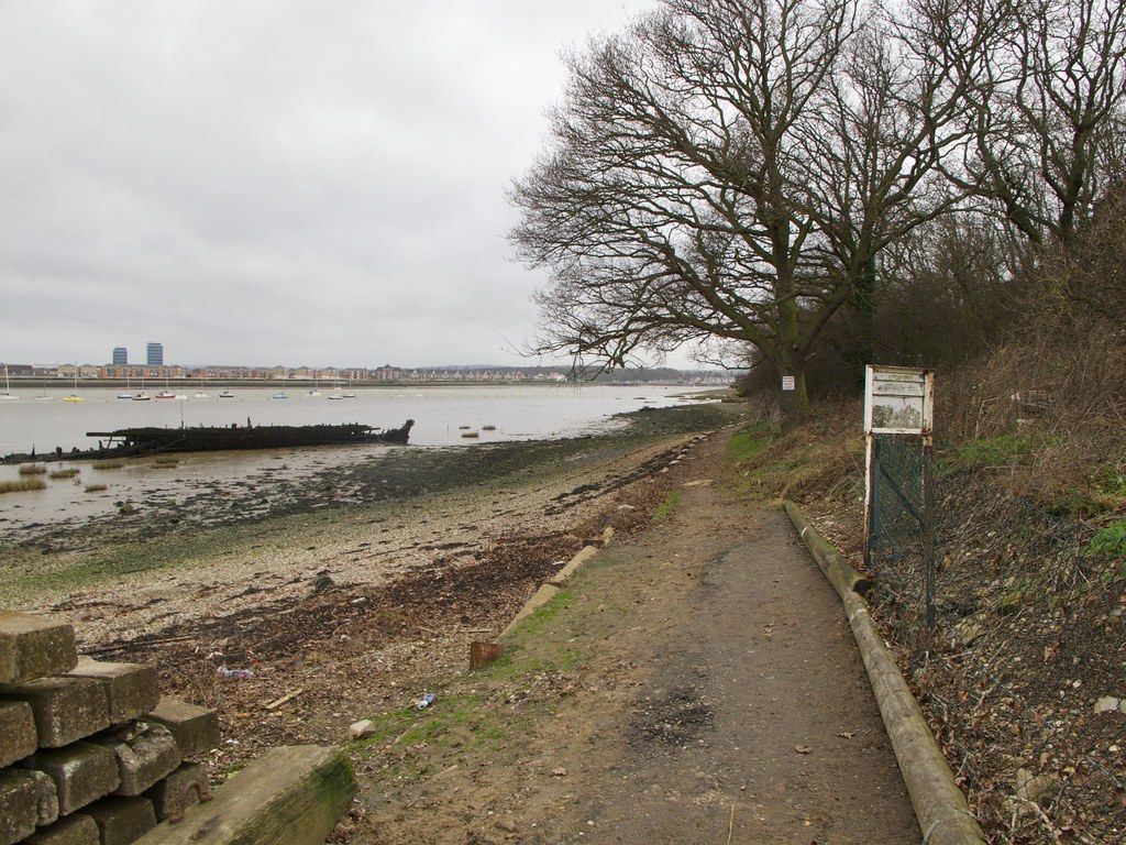 Port Werburgh Concrete Barge