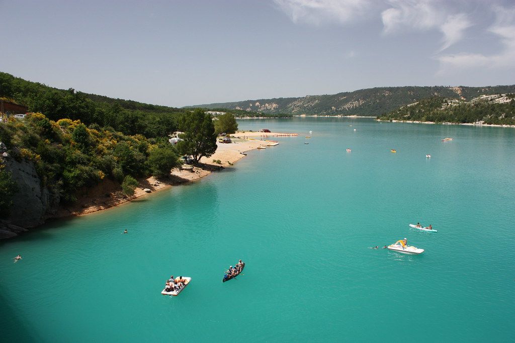 Beach Sainte-Croix-du-Verdon