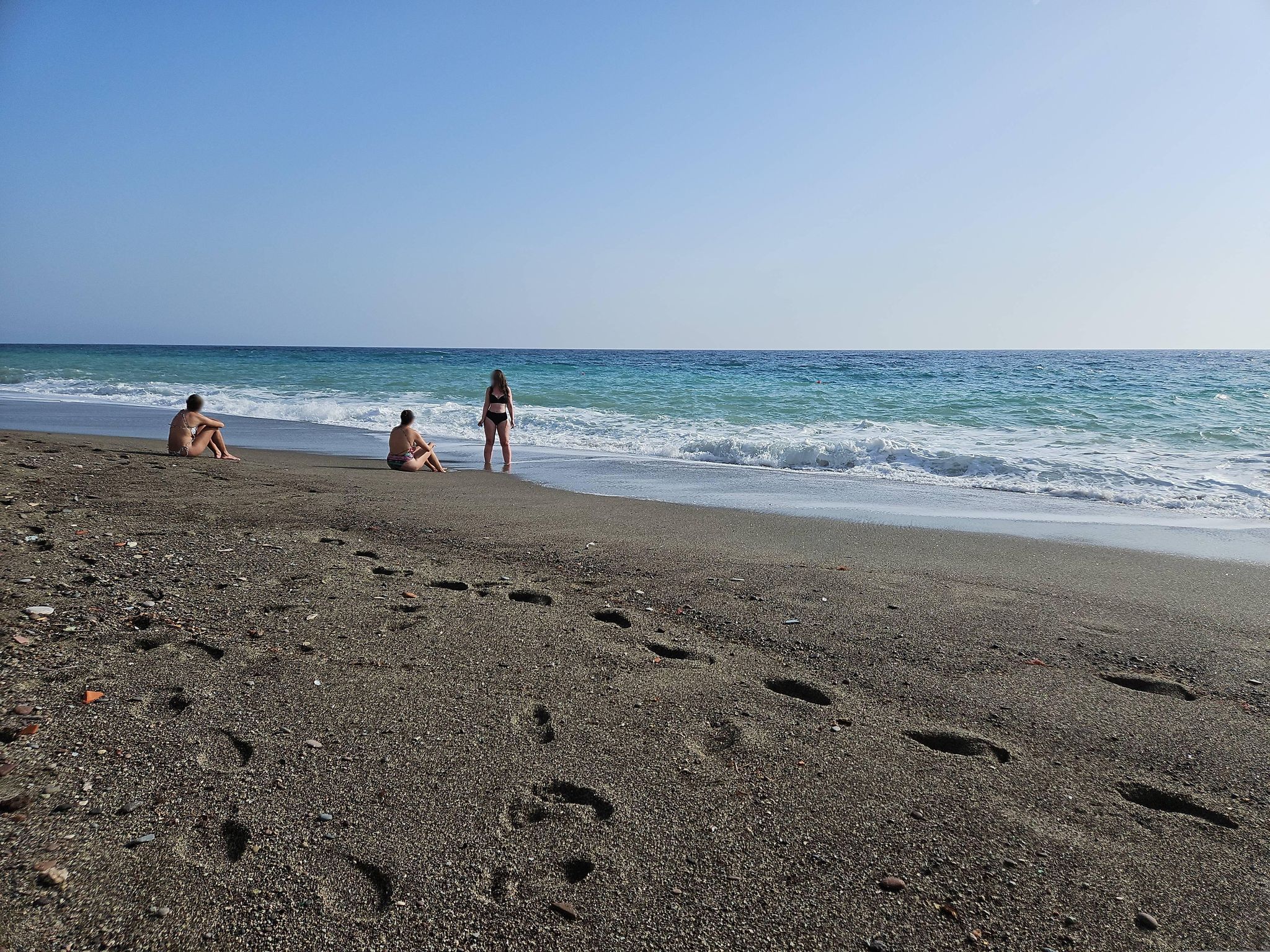 Spiaggia privata Hotel la Mandorla