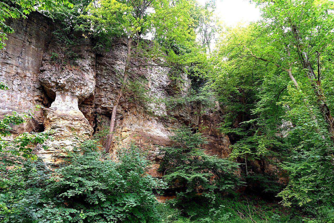 Höhlengebiet im kleinen Deister