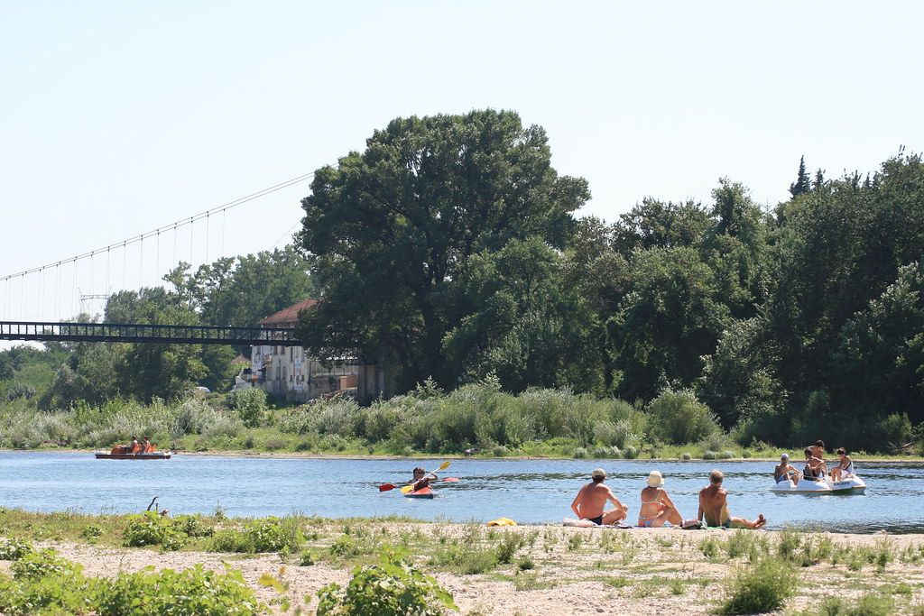 Swimming area Saint-Martin-d'Ardèche
