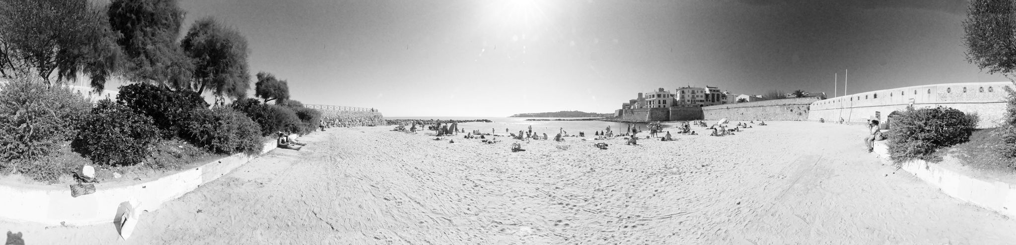 plage du port