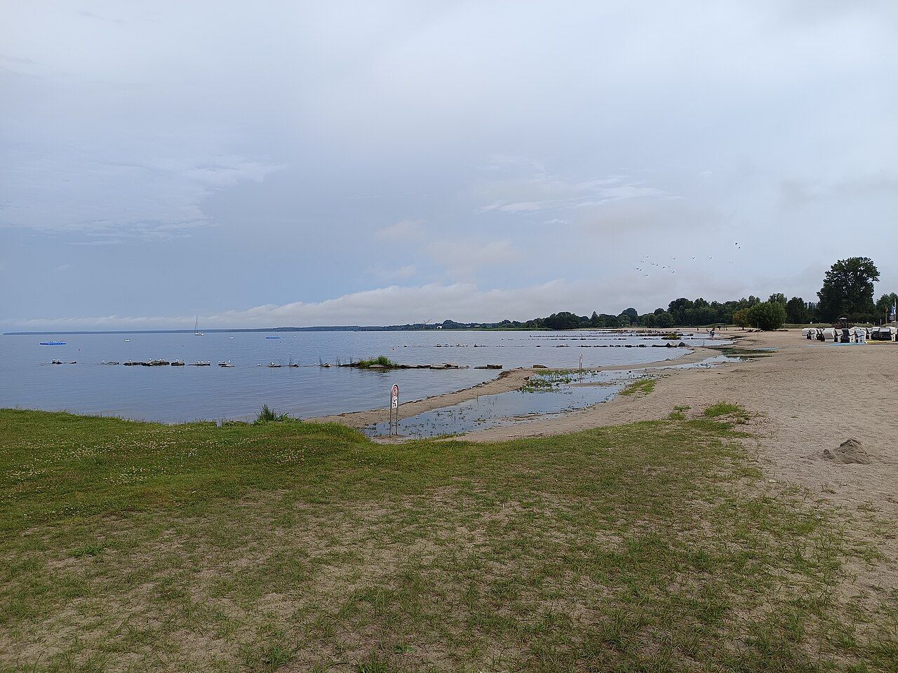 Beach of Ueckermünde