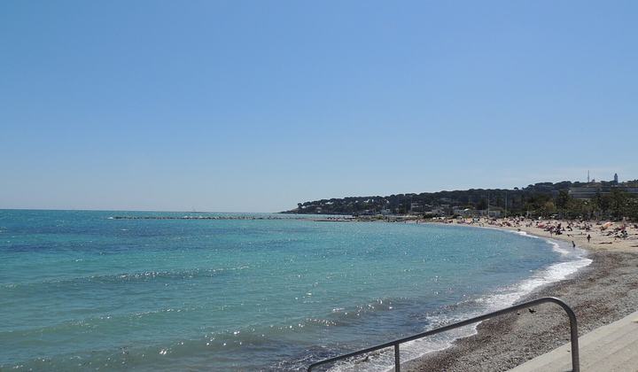 Plage du Ponteil, Antibes