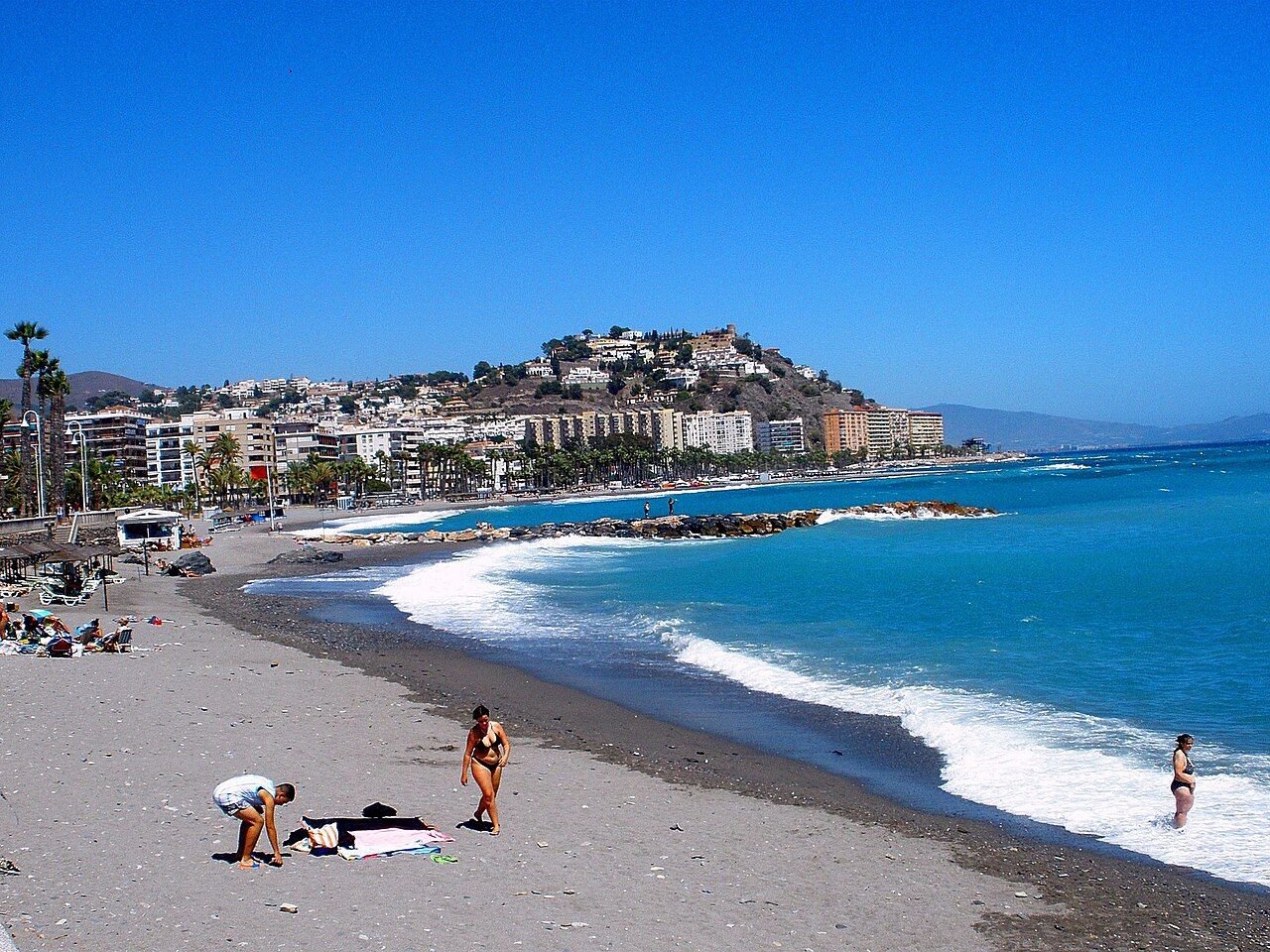 Playa de Puerta del Mar, Almuñécar